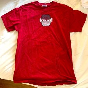 Tonic NYC Club T-shirt New York City Red Medium